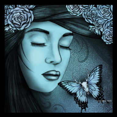 butterfly dreams, art by Sherrie Thai of Shaireproductions.com