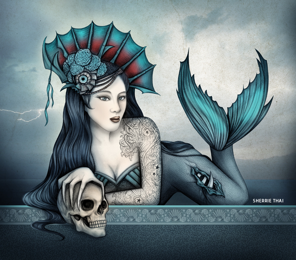 Artwork: Dark Mermaid.