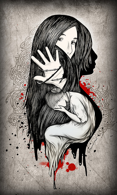 Child Abuse Concept Domestic Violence Child Stock Illustration 1216769470 |  Shutterstock