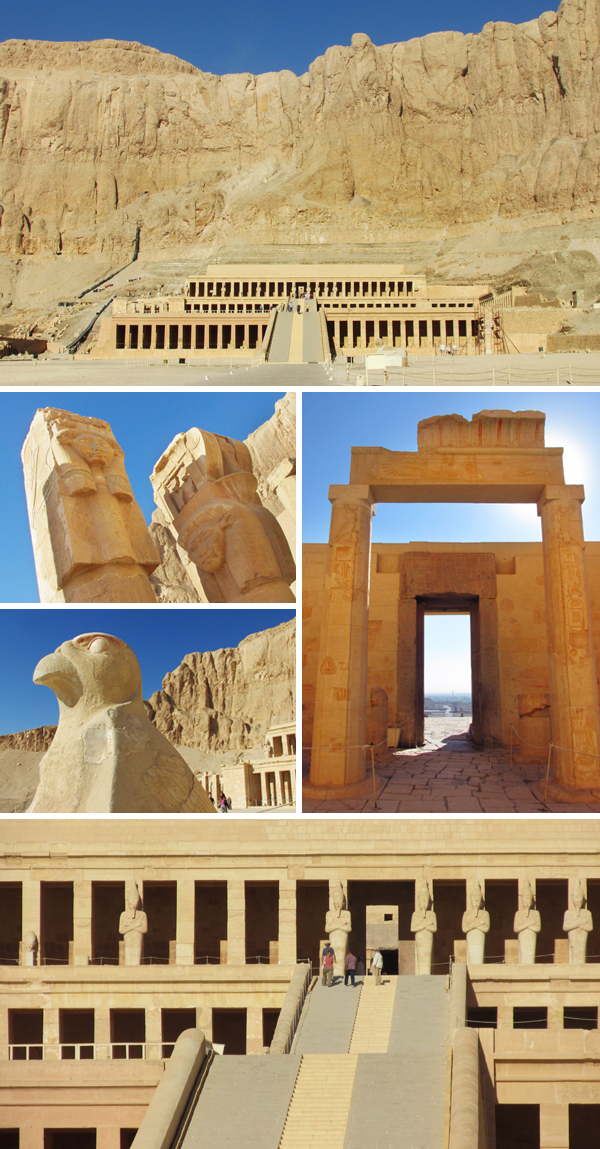 Egyptian Queen Hatshepsut Temple, by Sherrie Thai of Shaireproductions