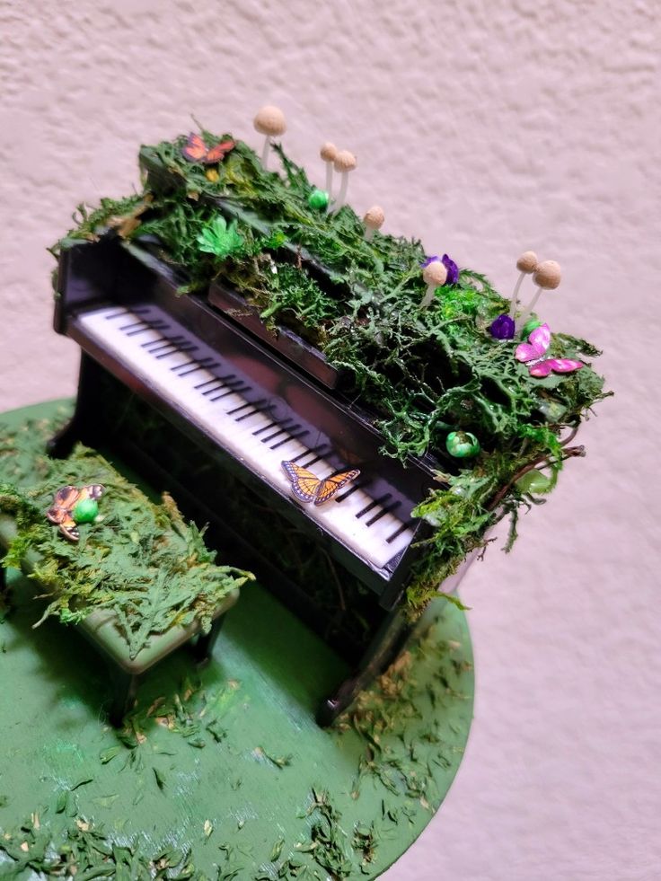 forest cottagecore piano 1